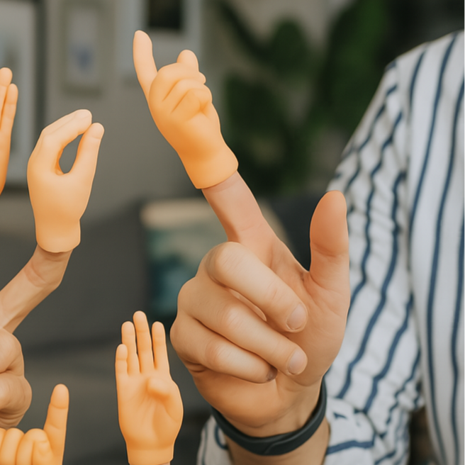 Tiny Hands Assorted- 4 Pack