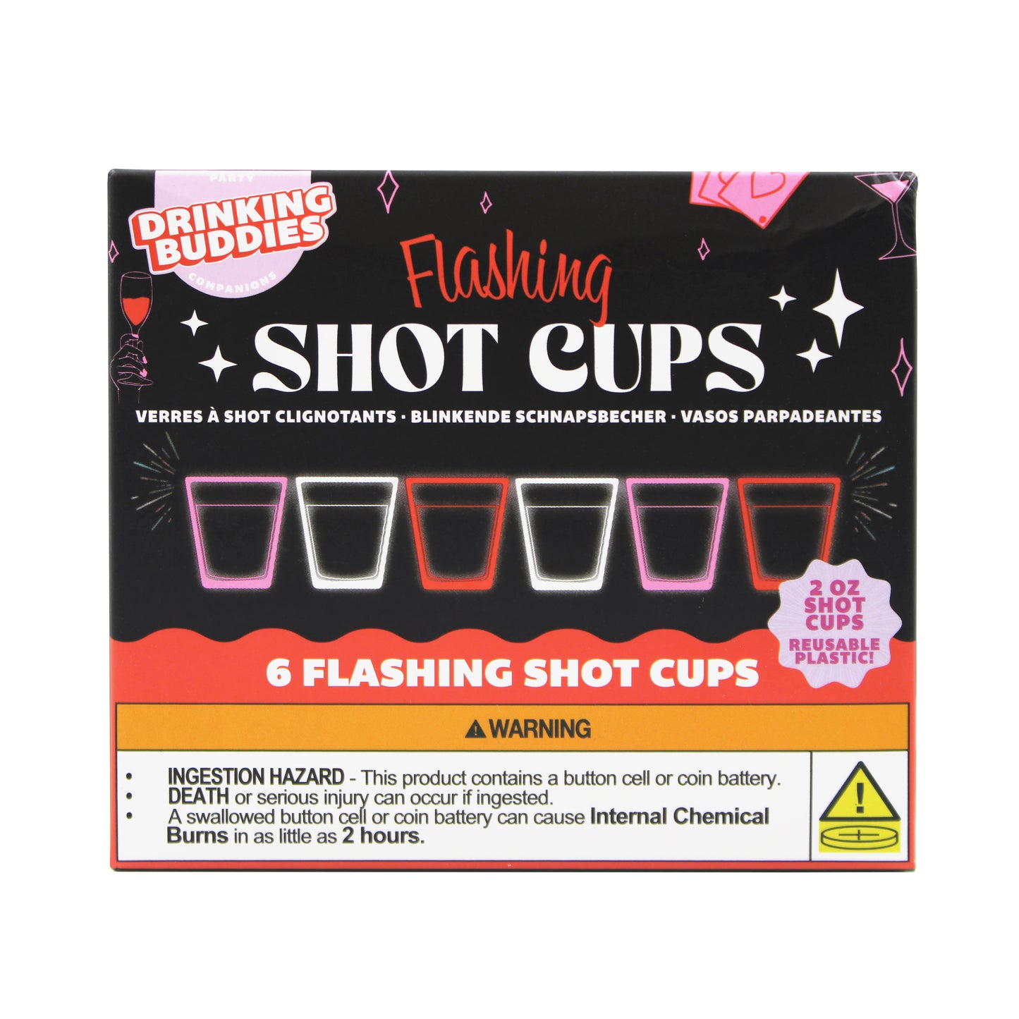 Flashing Shot Cups