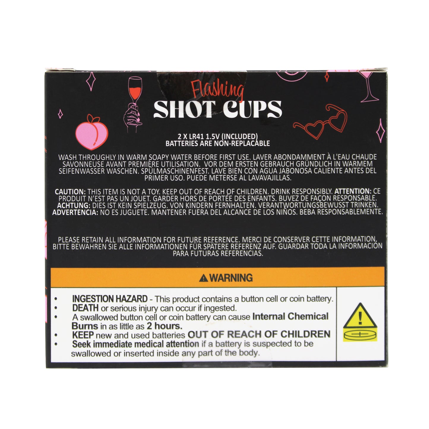 Flashing Shot Cups