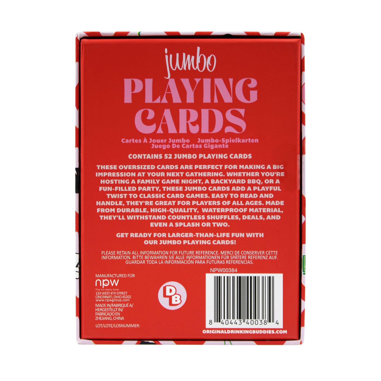 Jumbo Playing Cards