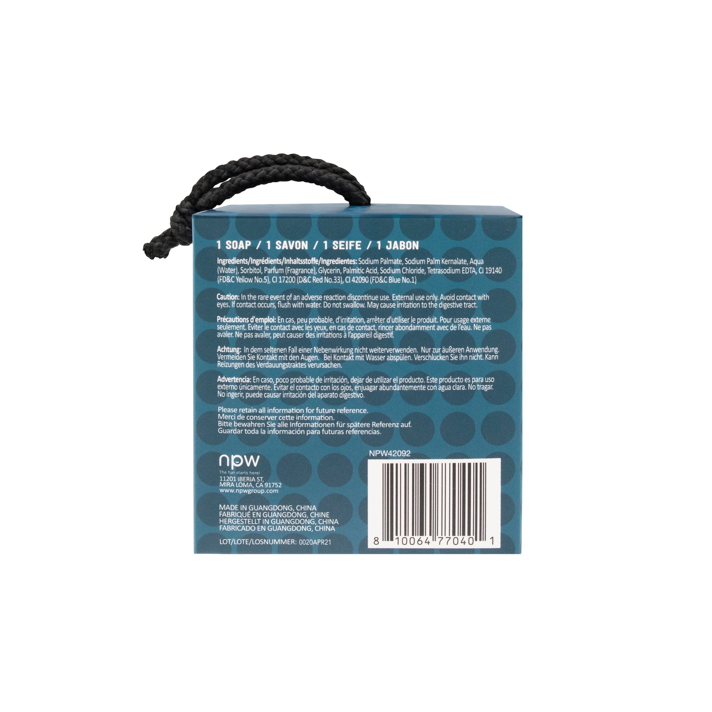 Wash Your Nuts Soap-On-A-Rope