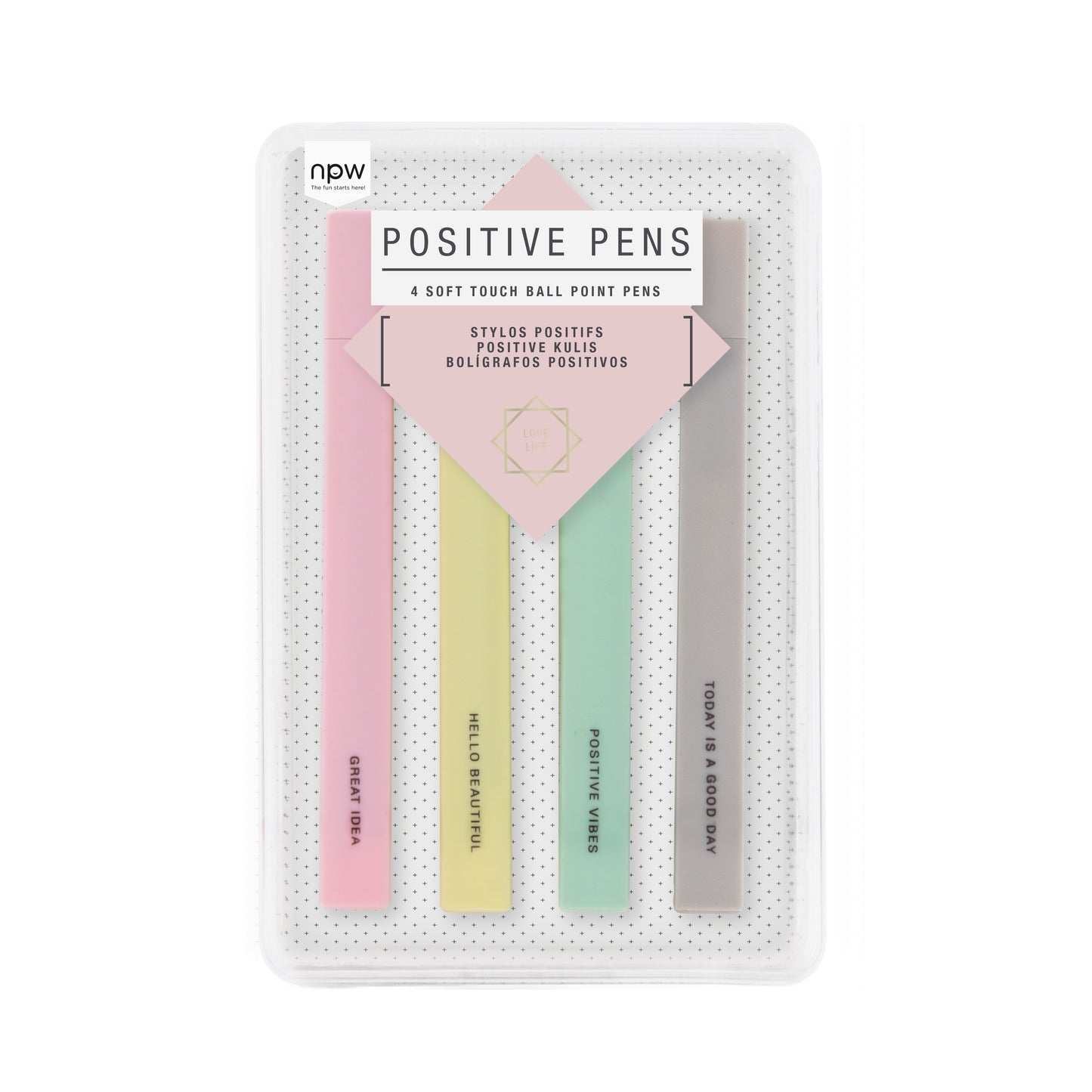 Positive Pens Set - 4 Pack