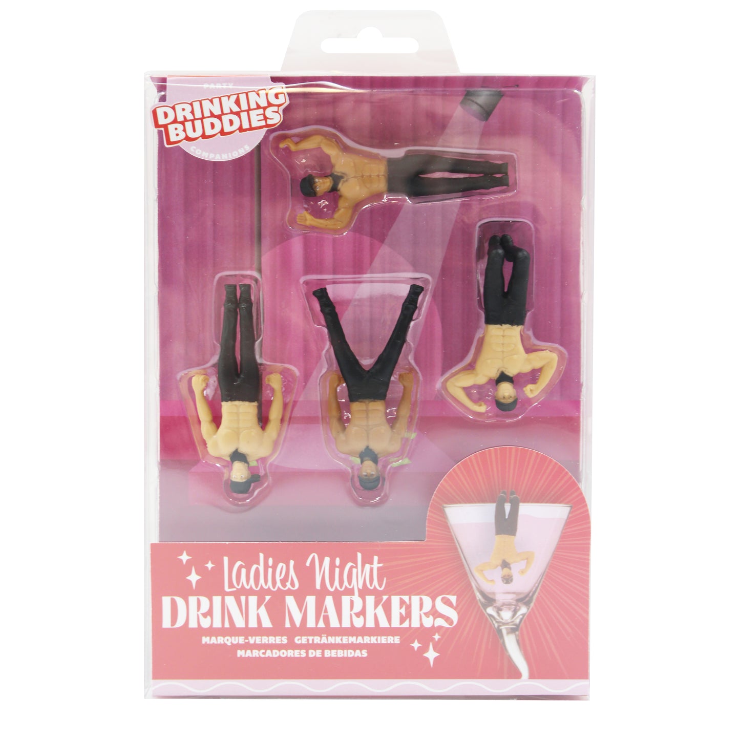 Ladies Night Drink Markers - 4 Pack