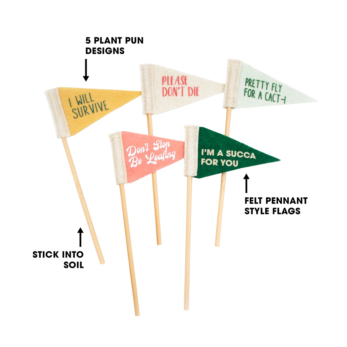 Plant Flags - 5 Pack