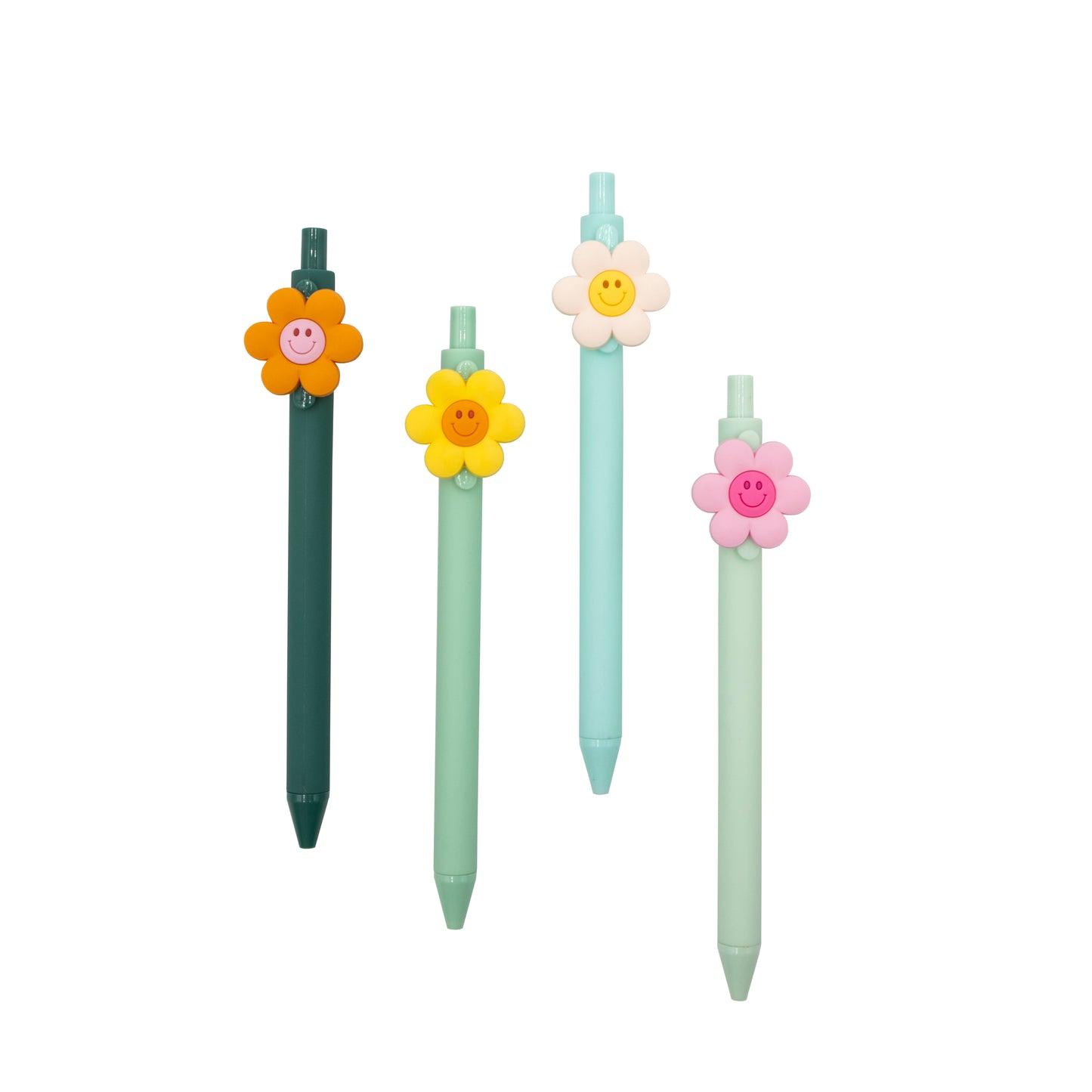 Flower Power Pens - 4 Pack
