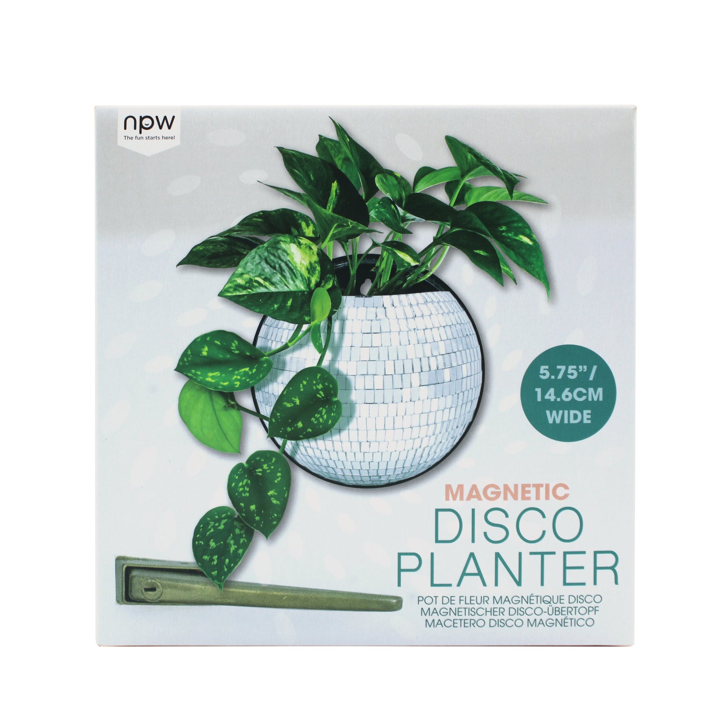 Magnetic Disco Planter