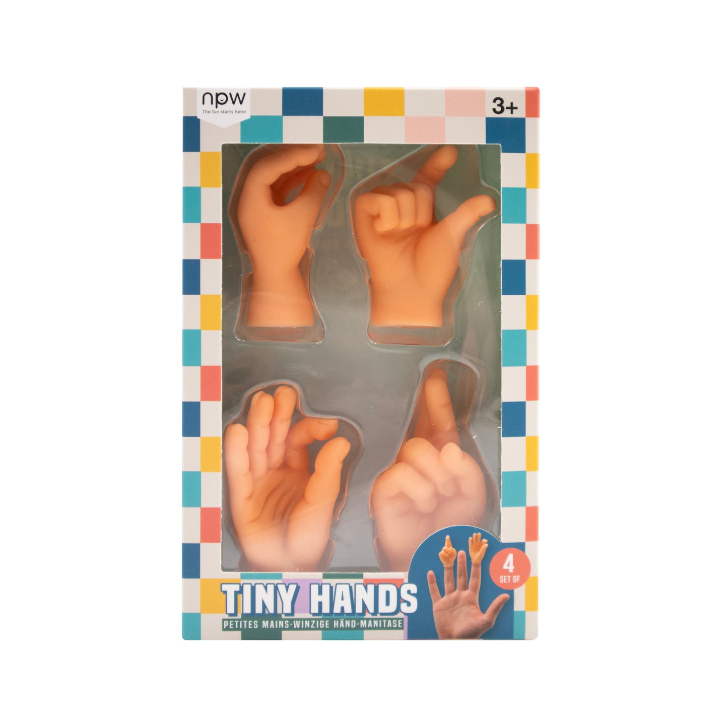 Tiny Hands Assorted- 4 Pack
