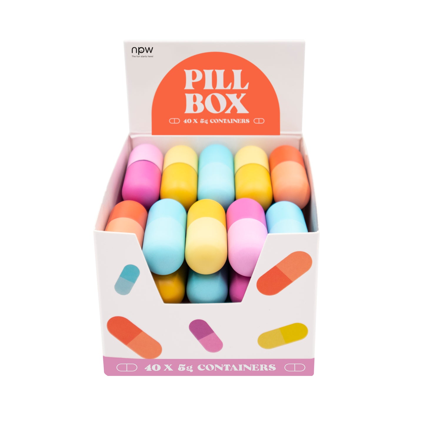 Small Pill Box - 40 Pack
