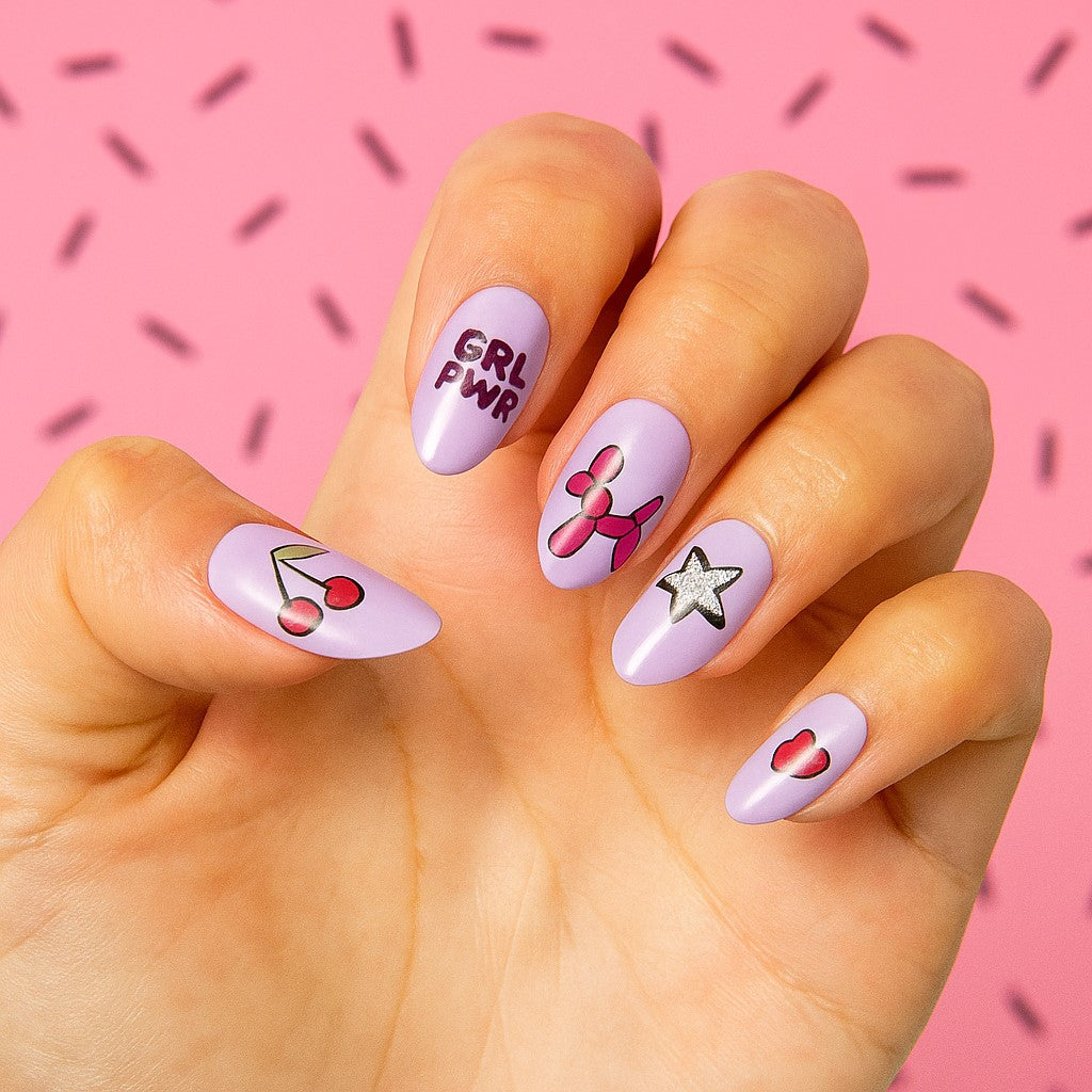 Girly Pop Nail Stickers