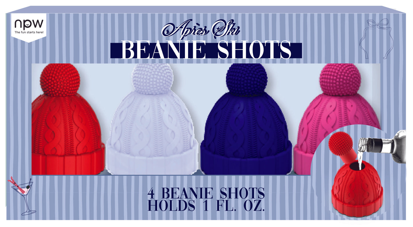 Beanie Shot Glasses - 4 Pack