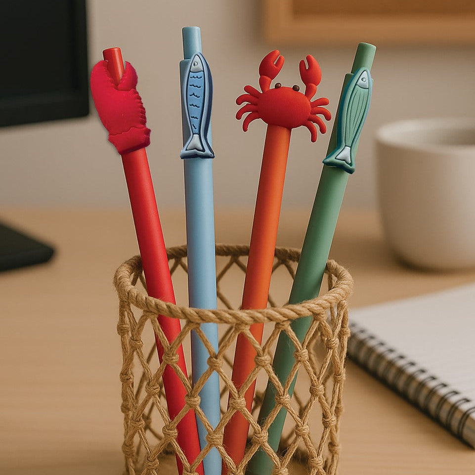 Catch Of The Day Icon Pens - 4 pack