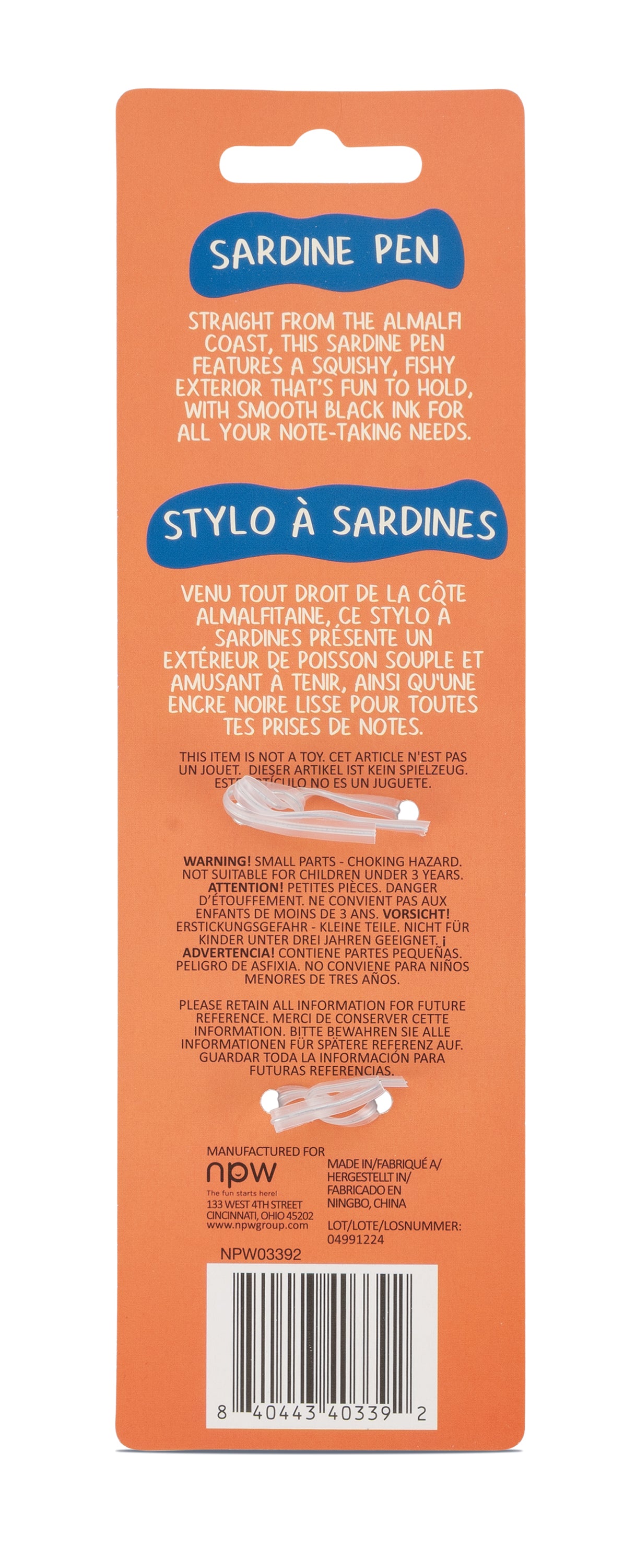 Sardine Squishy Pen