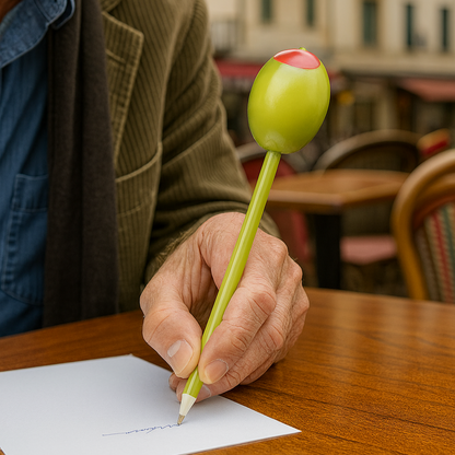 Olive Squishy Pen