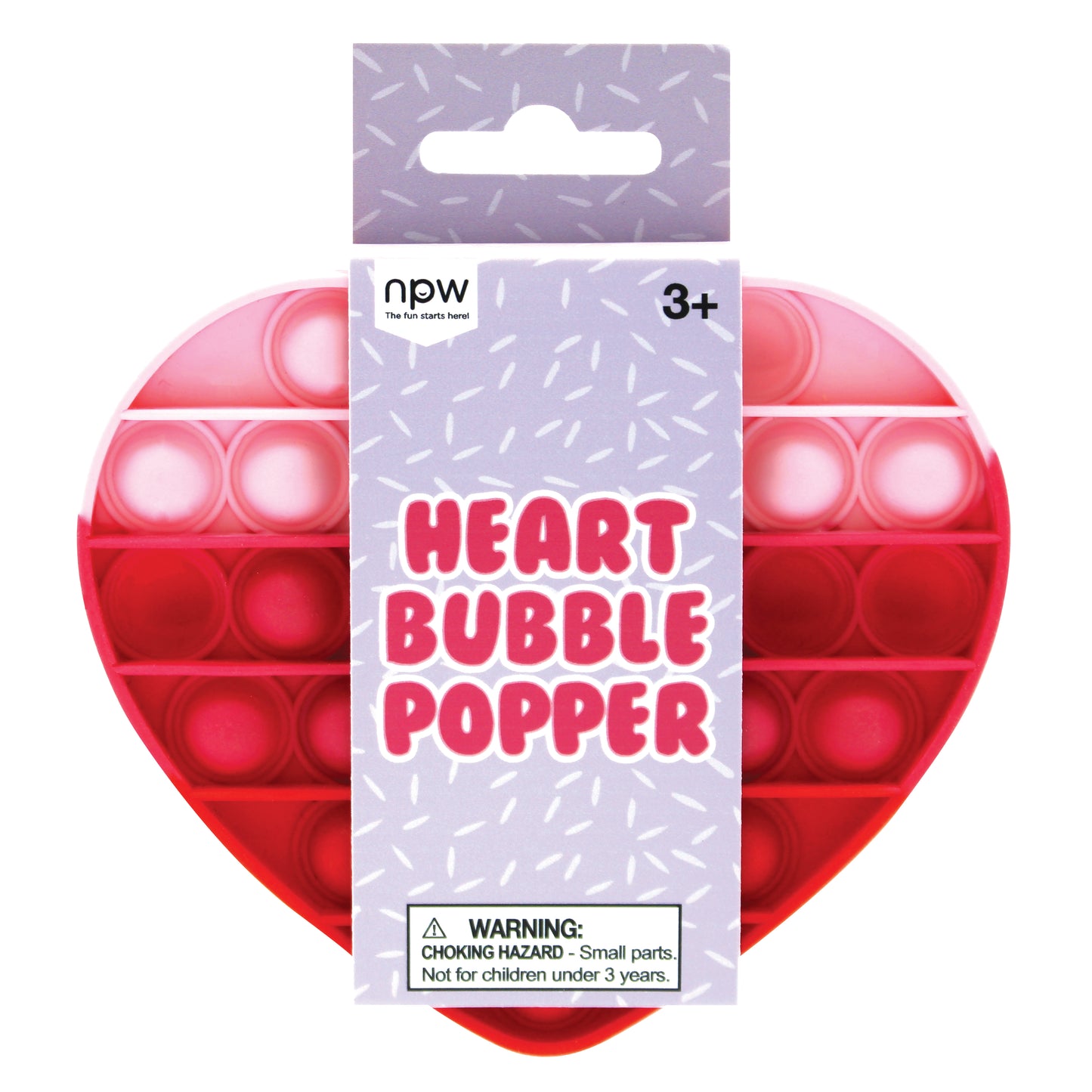 Heart Bubble Popper
