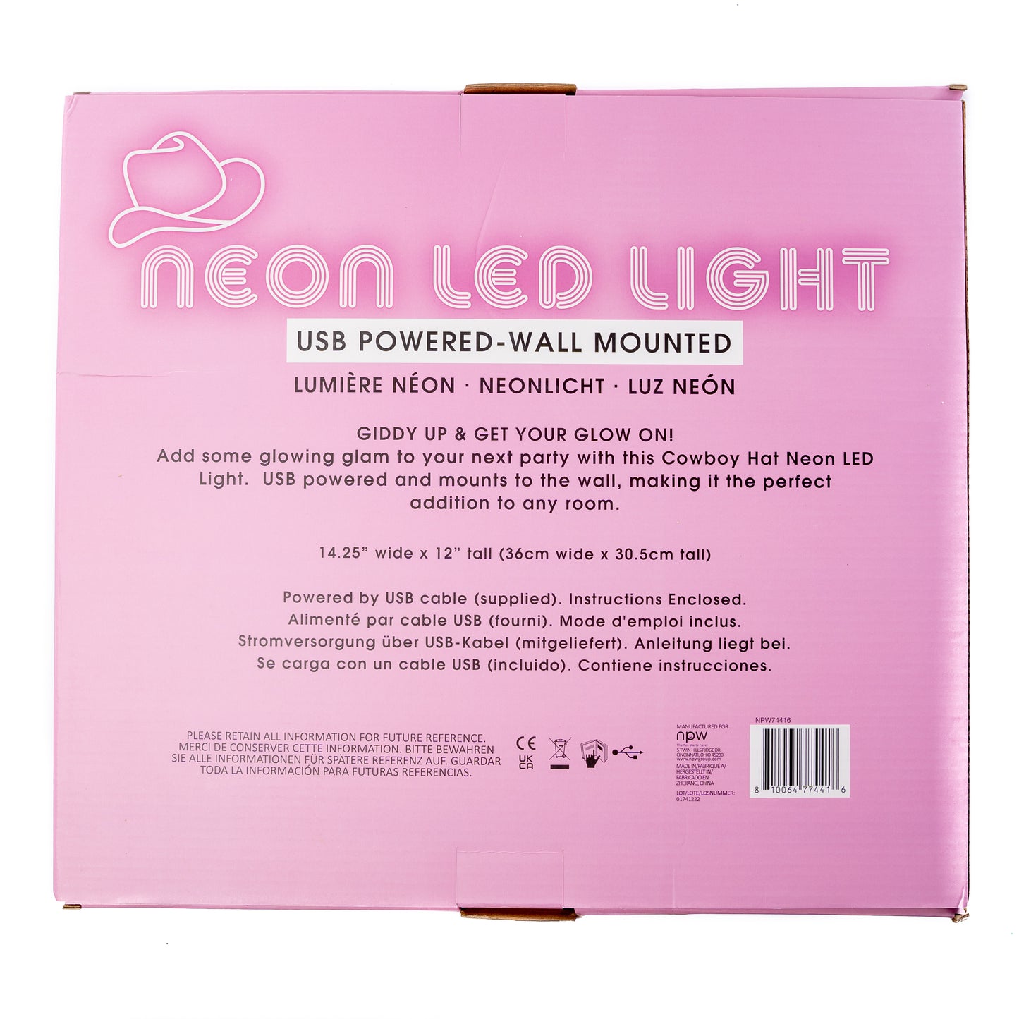 Yeehaw Neon LED Light