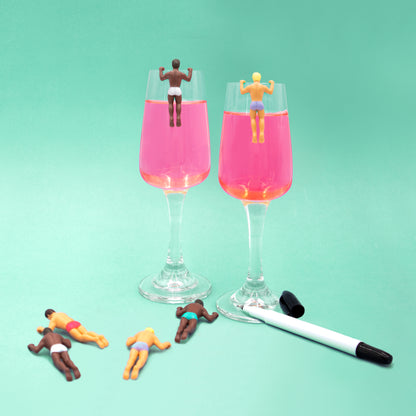 Party Pack Buddies Drink Markers-12 Pack