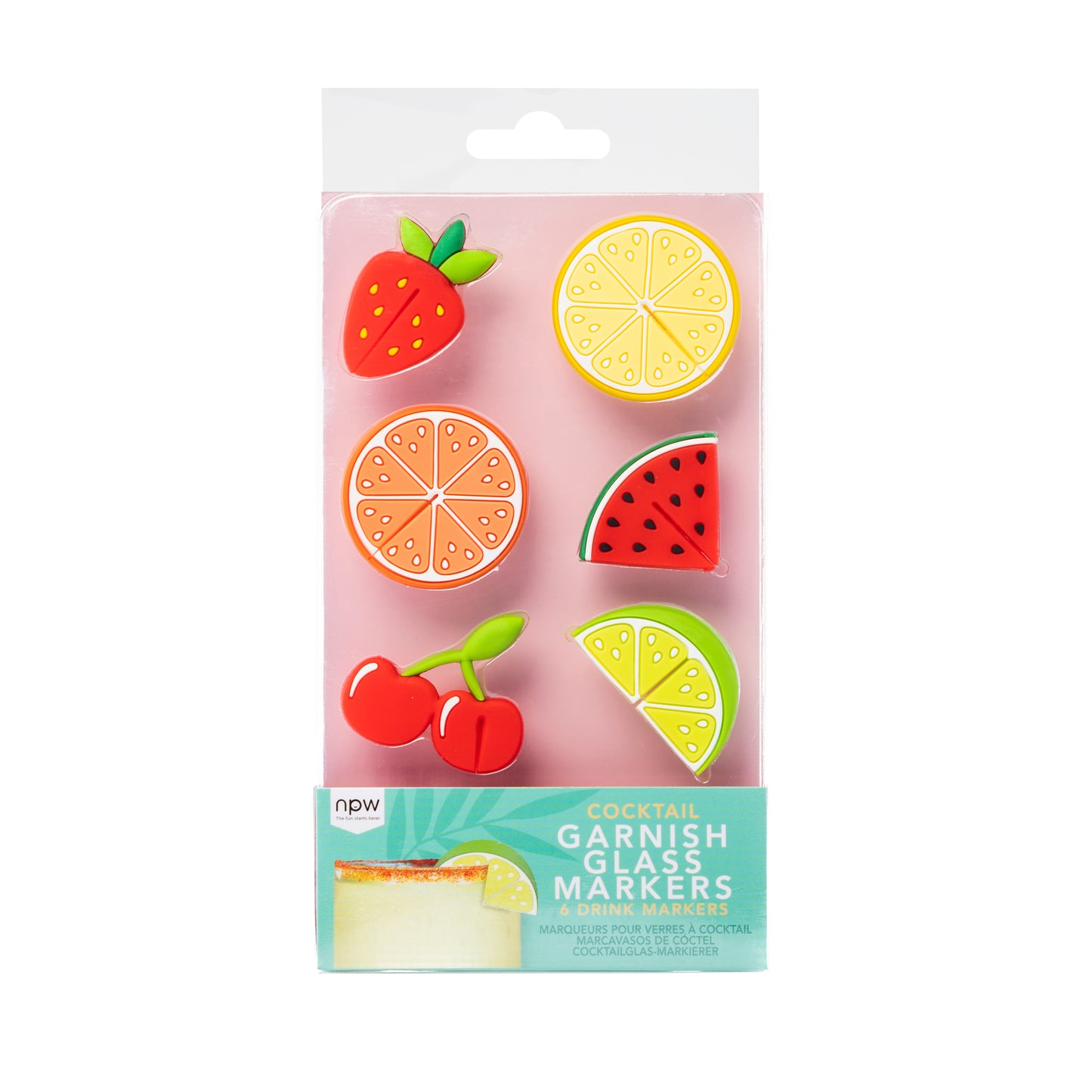 Cocktail Garnish Glass Drink Markers