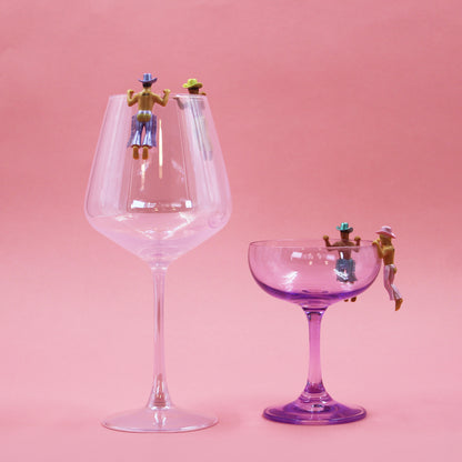 Disco Cowboy Drink Markers-4 Pack