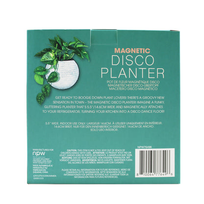 Magnetic Disco Planter