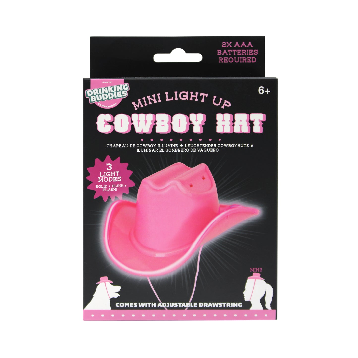 Mini Light Up Cowboy Hat