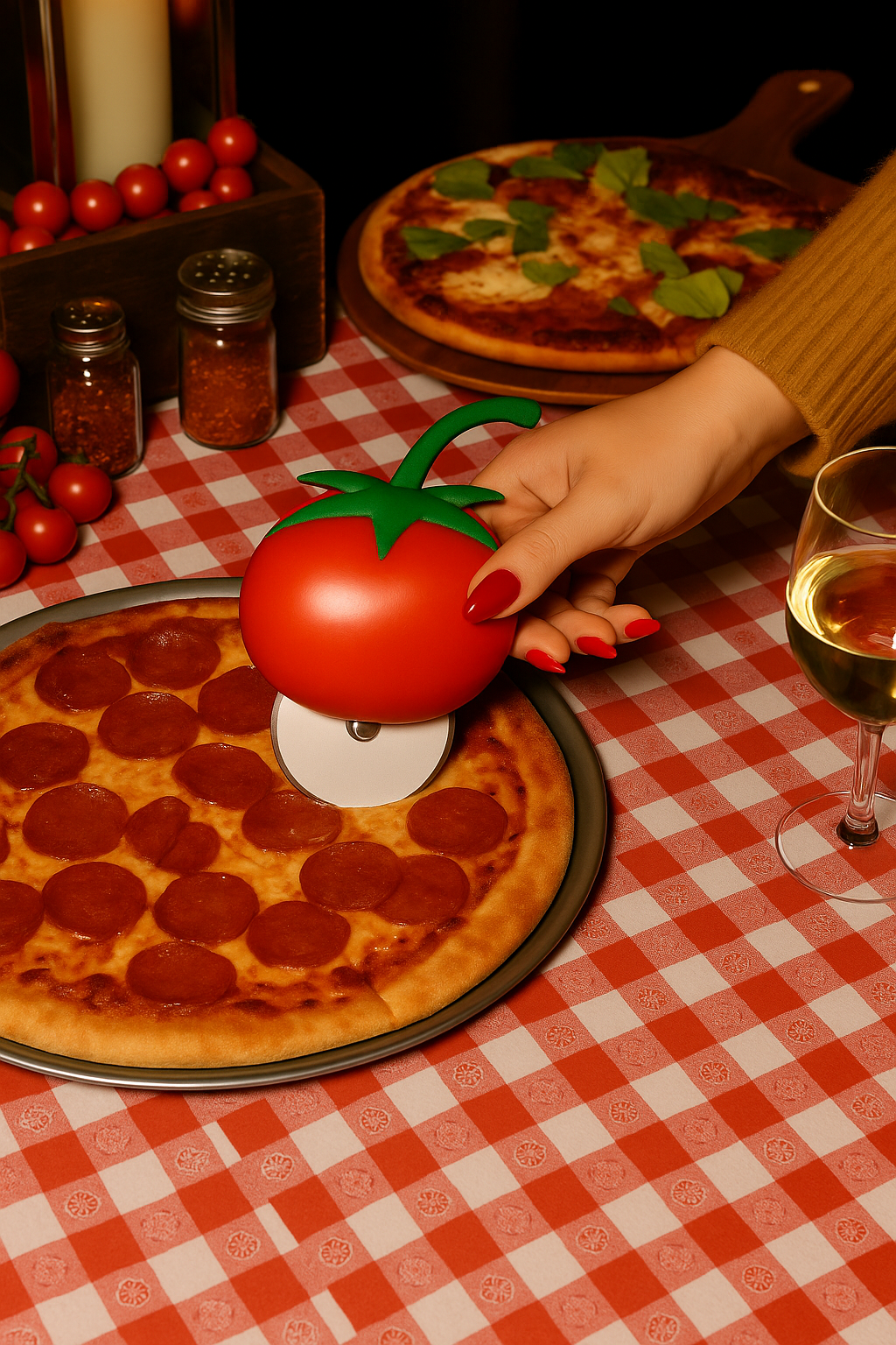 Tomato Pizza Cutter