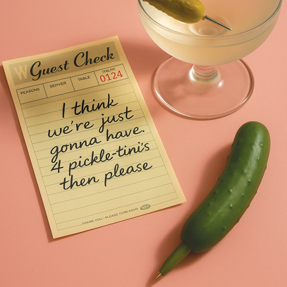 Pickle Squishy Pen