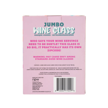 Jumbo Wine Glass
