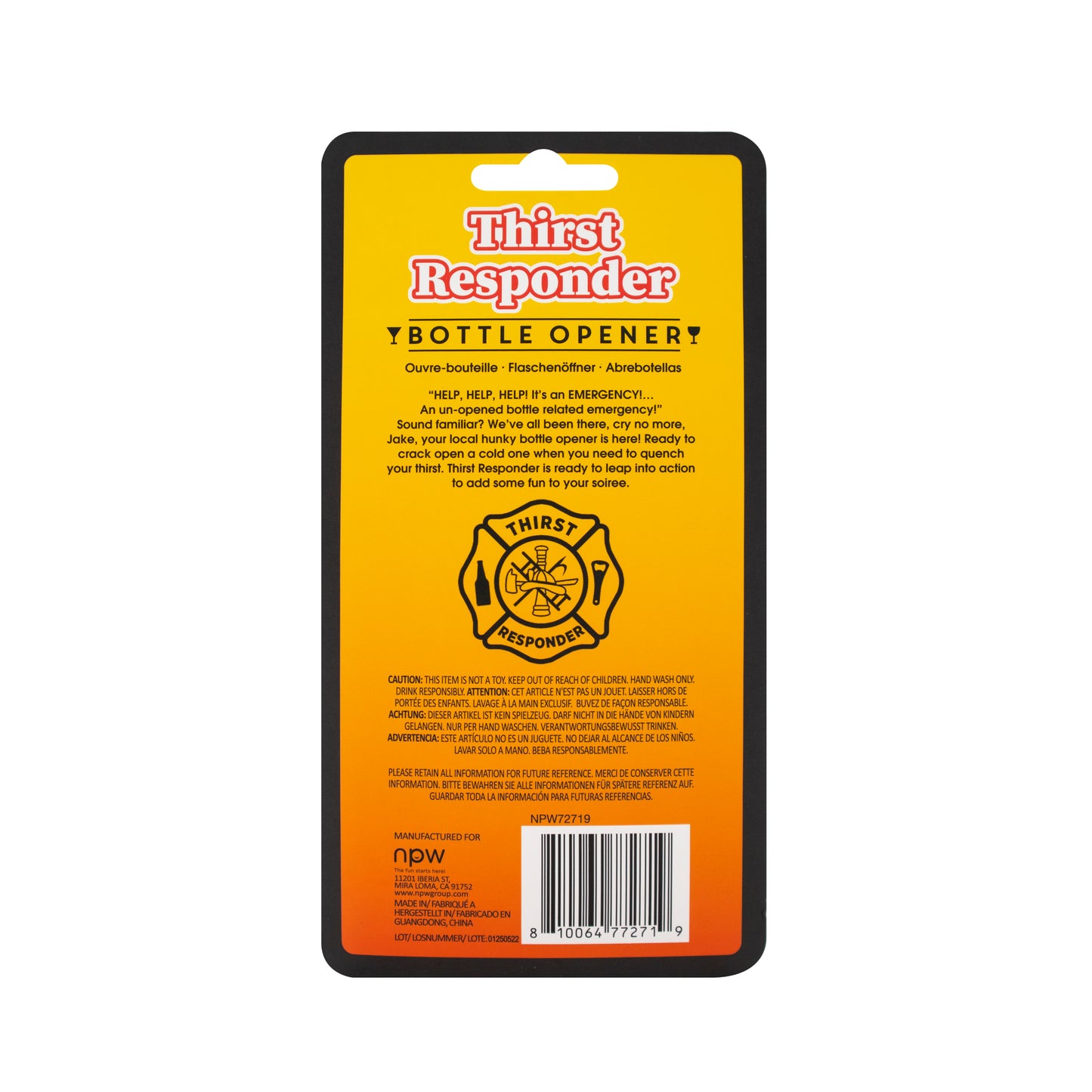 Thirst Responder Bottle Opener
