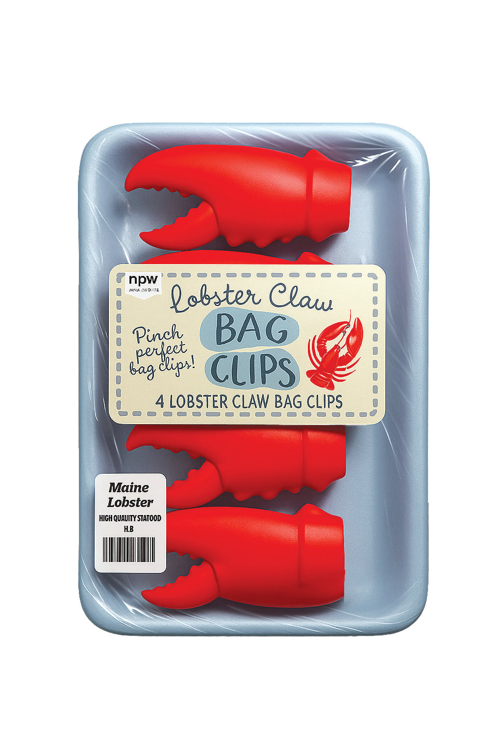 Lobster Claw Clips 4 Pack