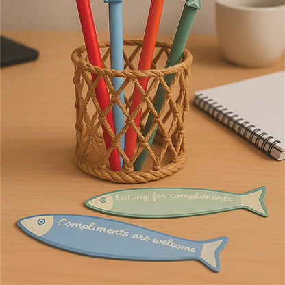 Fishing For Compliments Sticky Notes - 2 Pack