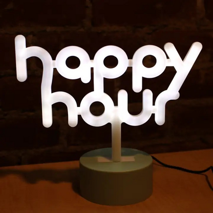 Happy Hour Neon Desk Light