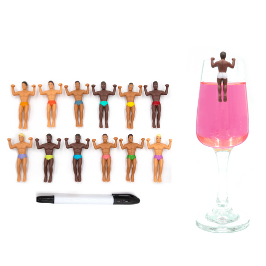 Party Pack Buddies Drink Markers-12 Pack