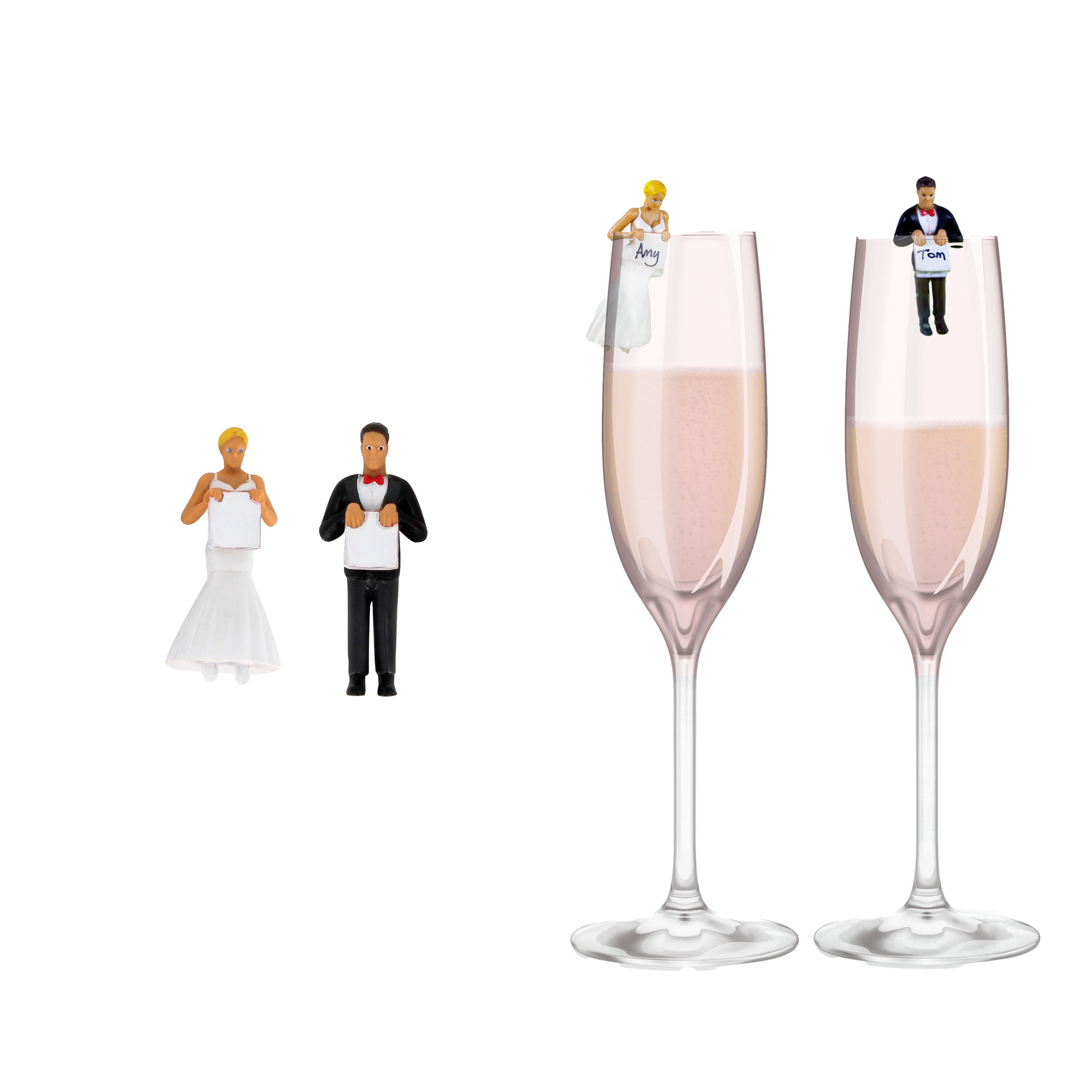 Happy Couple Drink Markers