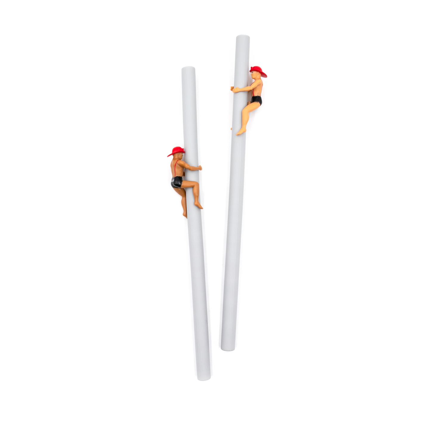 Fireman Buddies Straw and Drink Markers-2 Pack
