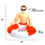 Inflatable Hunk Pool Ring: Chad the Lifeguard