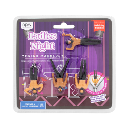 Ladies Night Drink Markers-4 Pack