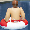 Inflatable Hunk Pool Ring: Chad the Lifeguard